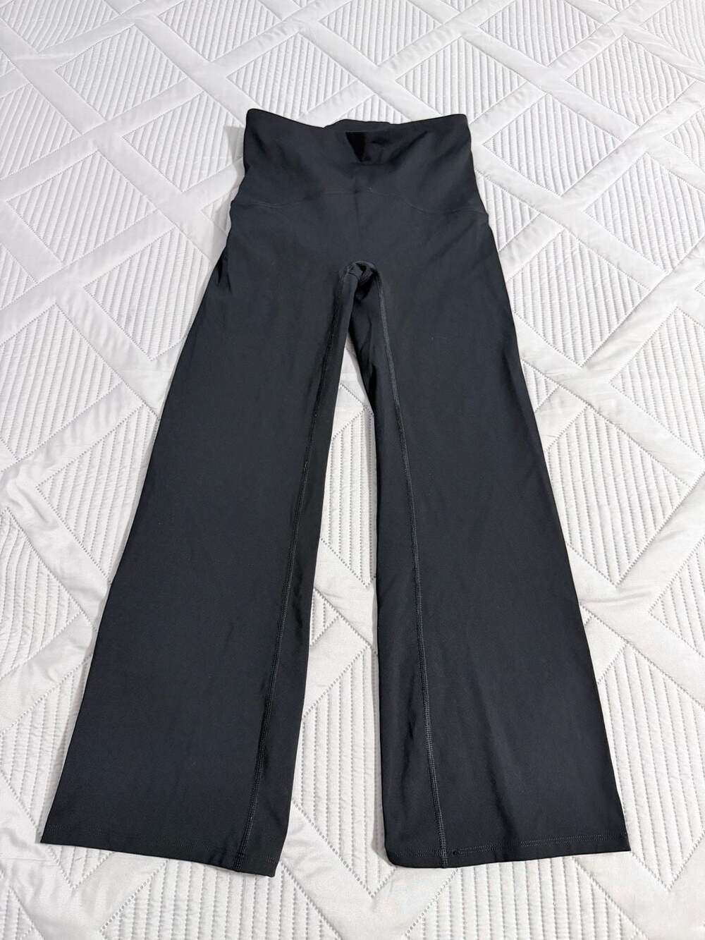 SPANX Black Wide Leg Pants